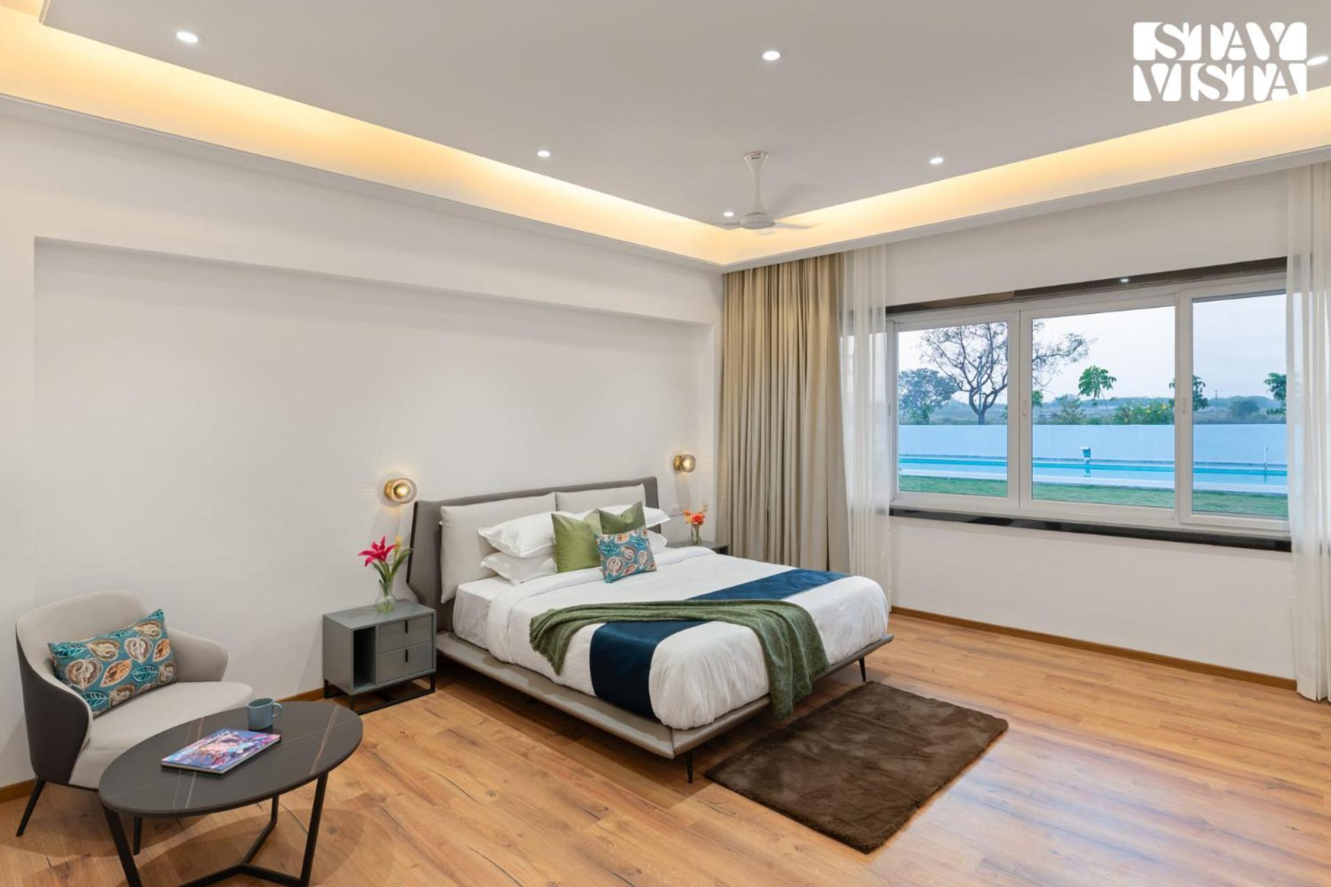 Stayvista At Aj House With Pvt Pool & Projector Set-Up Hyderabad Exteriör bild