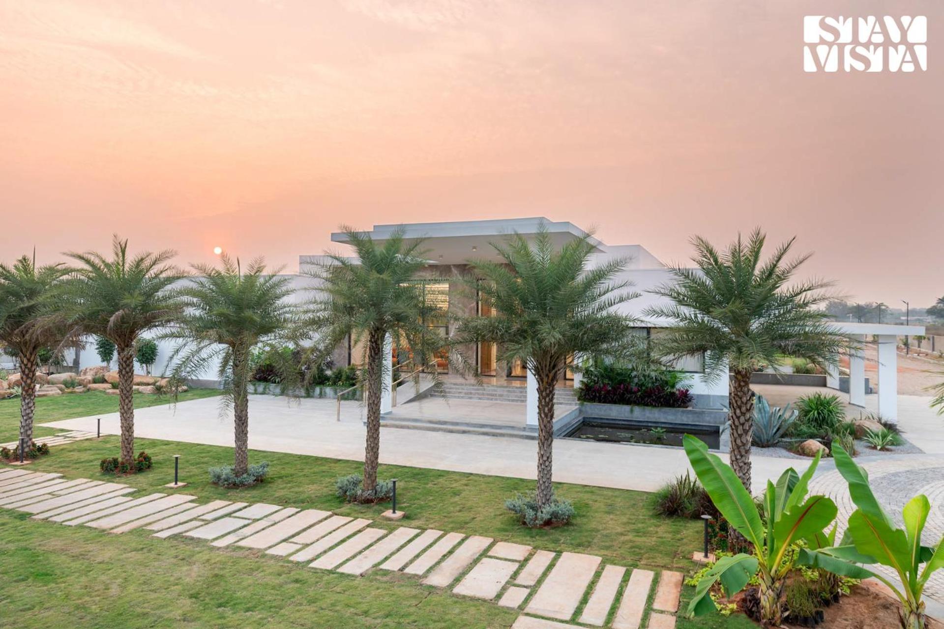 Stayvista At Aj House With Pvt Pool & Projector Set-Up Hyderabad Exteriör bild